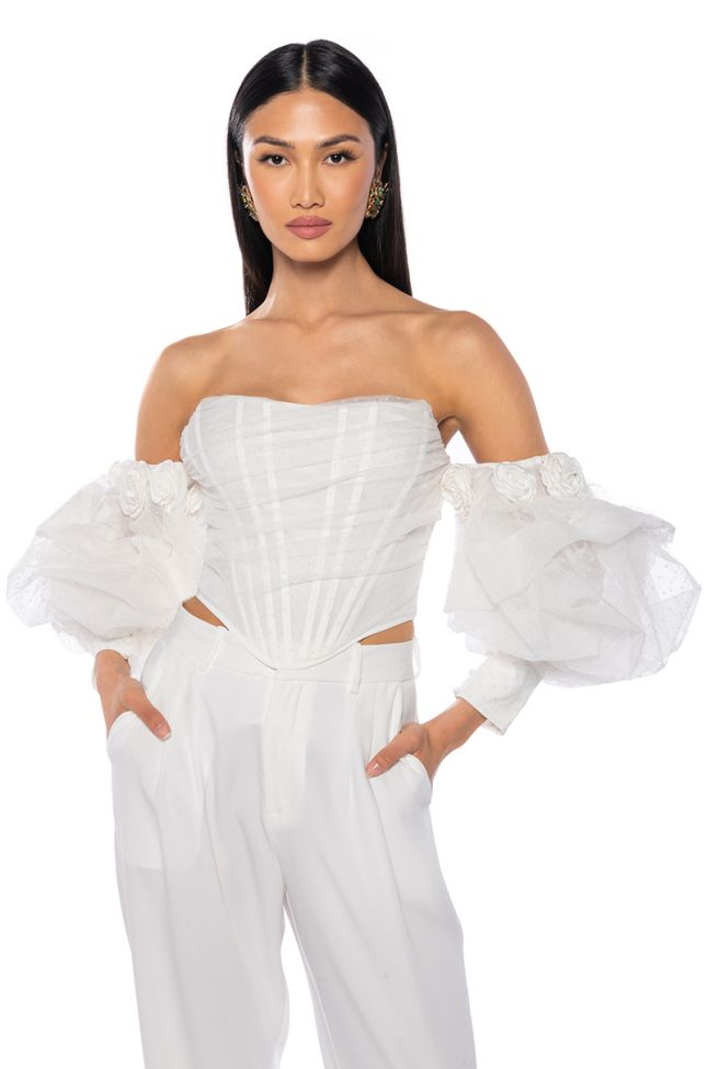 Front View Sweetest Daydream Corset Top