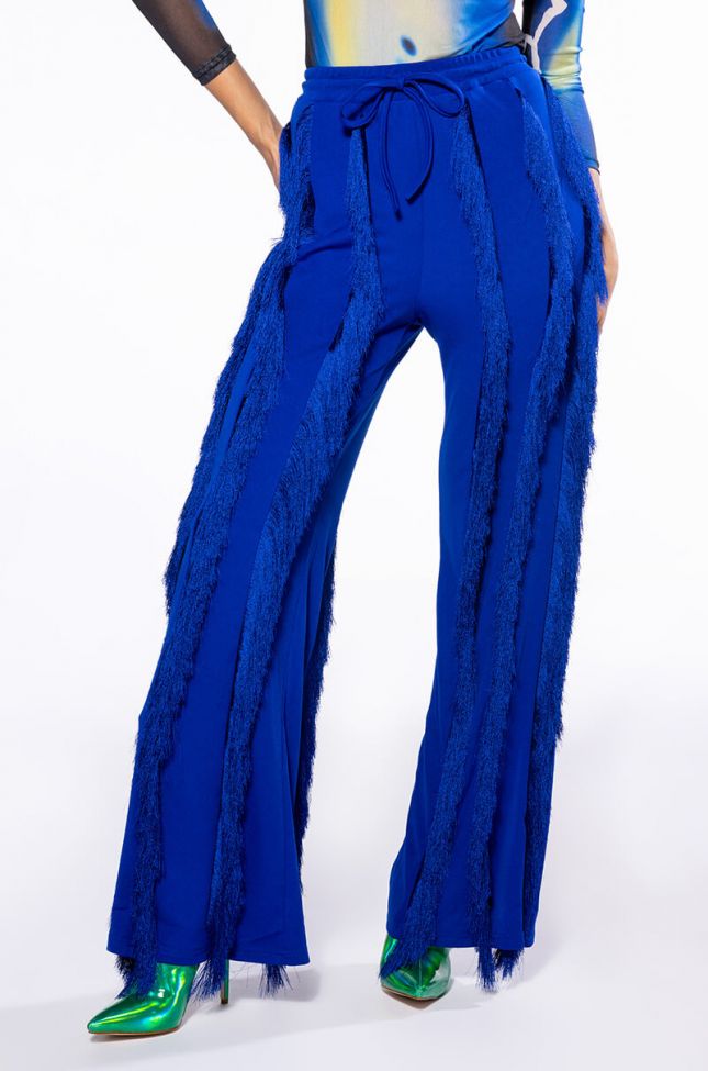 Front View The Way You Move Fringe Pant