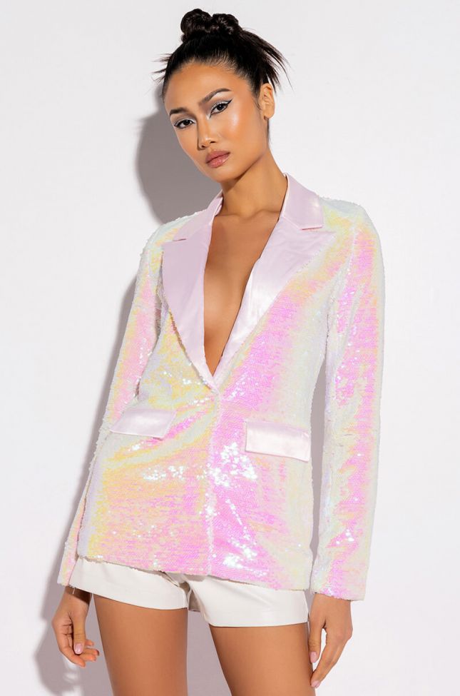 THIS IS FOR THE BDAY GIRL SEQUIN BLAZER