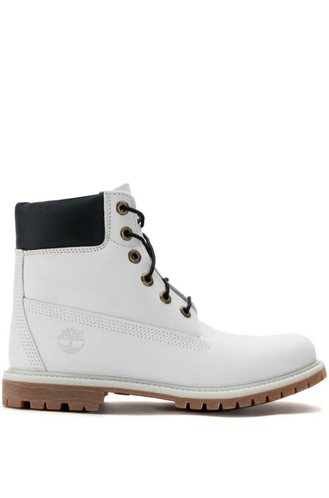 Side View Timberland 6 Premium Boot In Grey