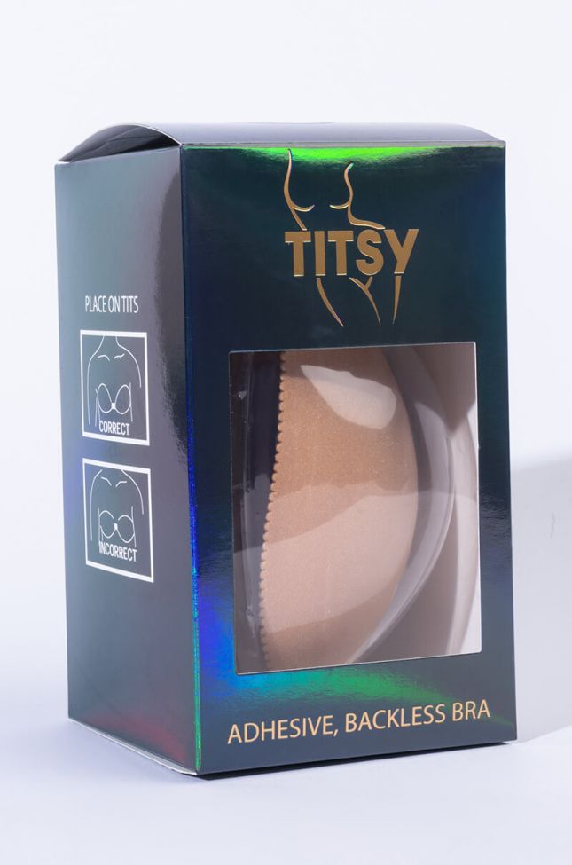 Front View Titsy Adhesive Bra