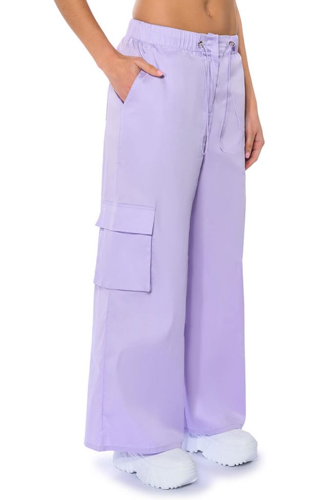 TWO STEP LIGHT WEIGHT WIDE LEG PANT
