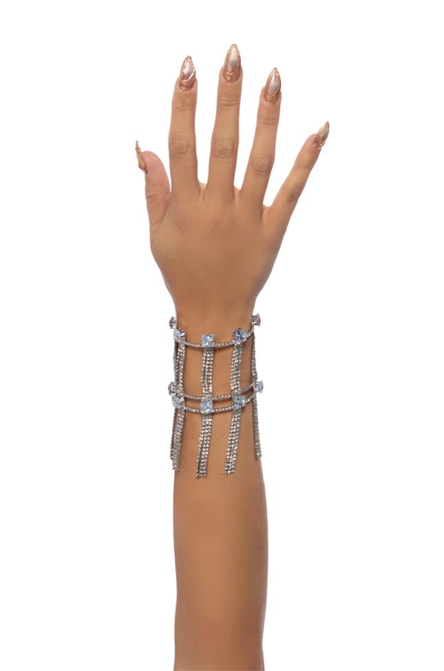 Front View Ultimate Bling Cuff Bracelet