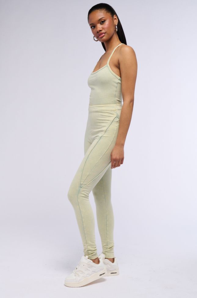 Extra View We Belong Together Legging In Light Green