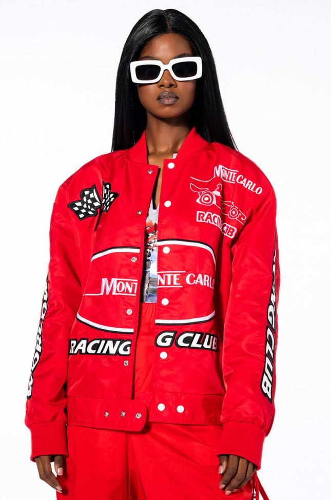 Front View Zoom Zoom Classic Racing Bomber