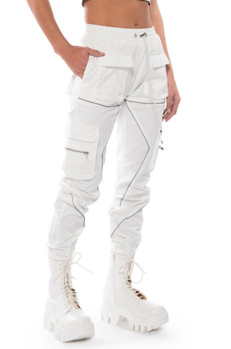 DESTINATION CARGO PANTS in IVORY
