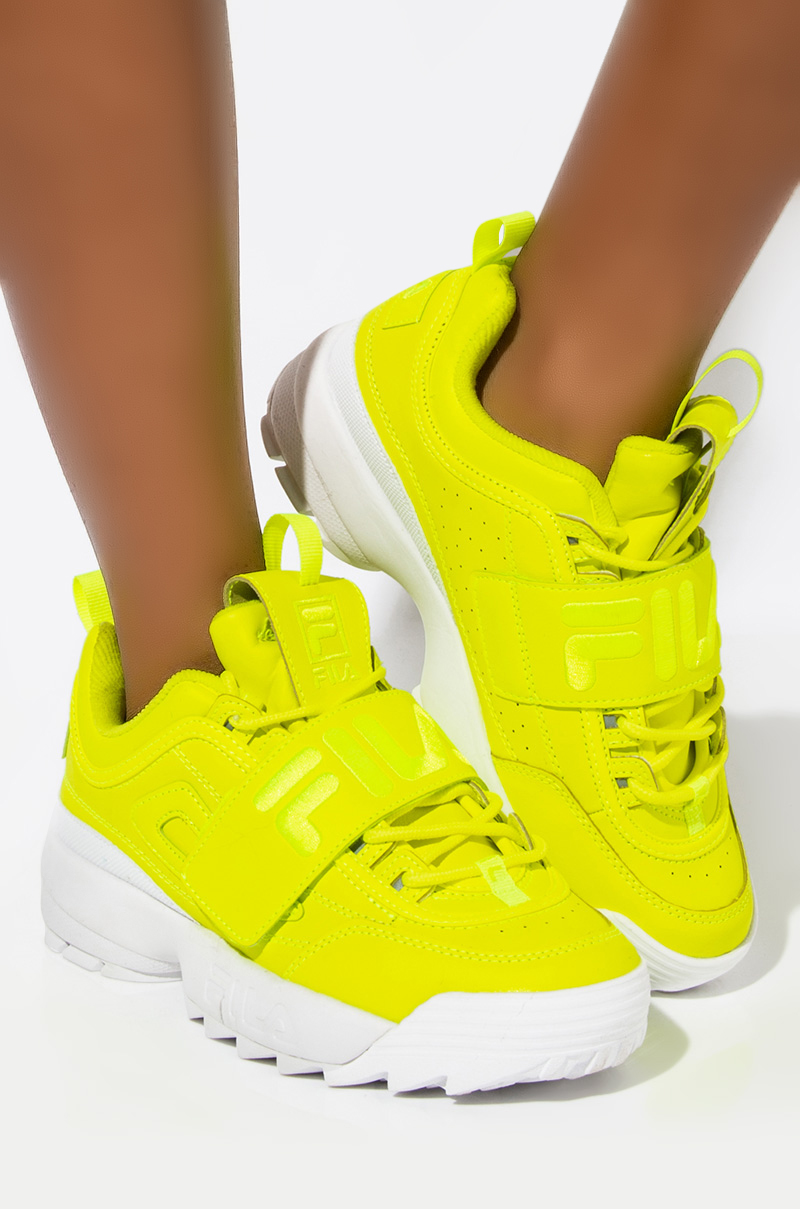 fila shoes womens yellow