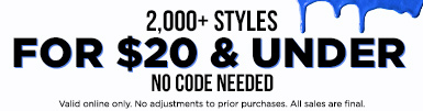 2000+ styles for $20. No code needed.